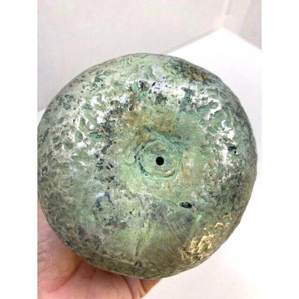 Vintage Green Pear Resin 8 inches Decorative Realistic‎ Fruit